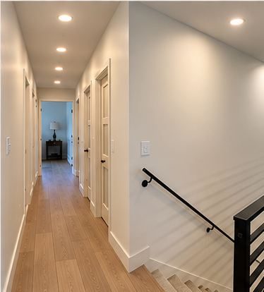 Hallway and staircase